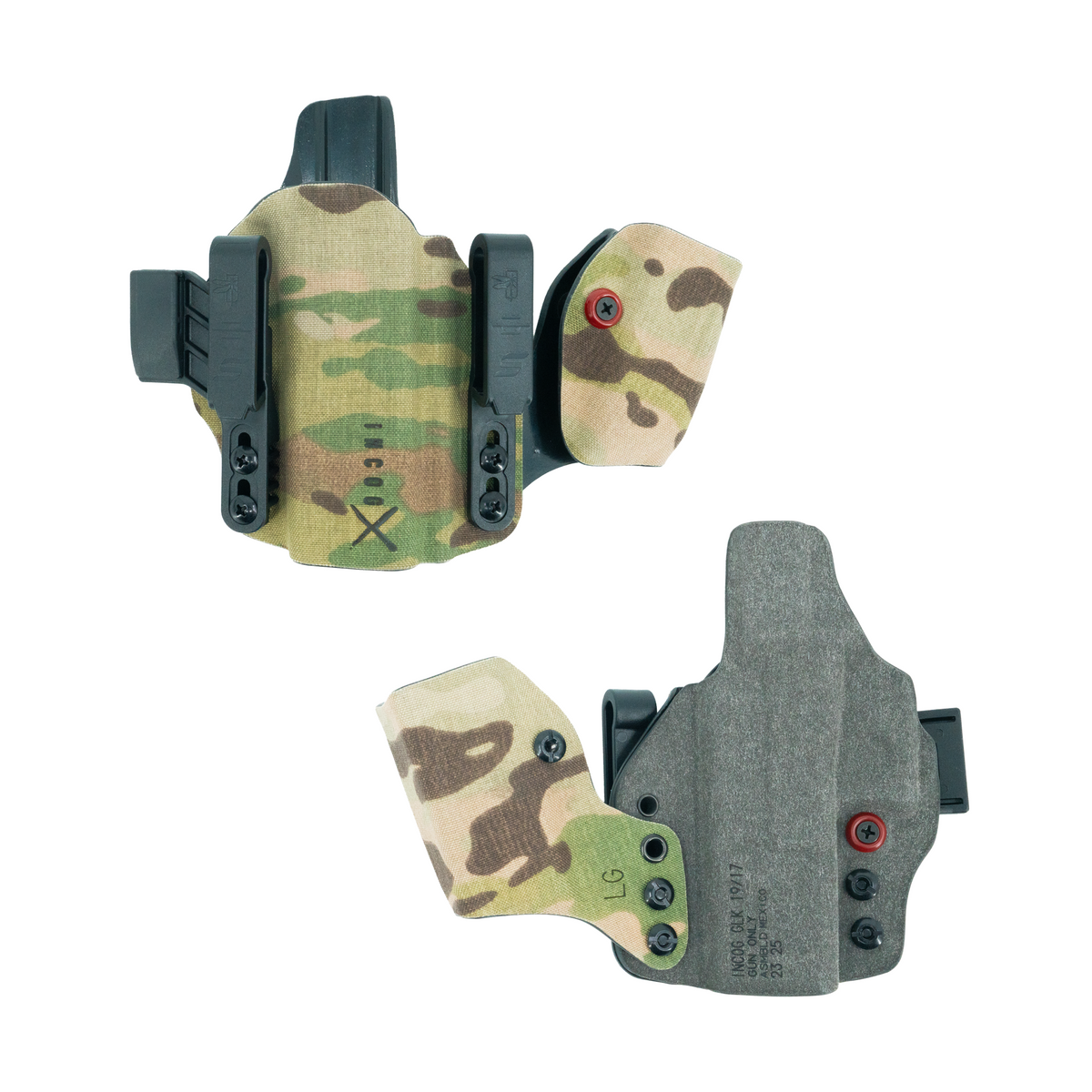 Haley Strategic Incog X Holster - SIG P365 X/XL — Multicam, No Light + Mag Caddy Right, product view 3