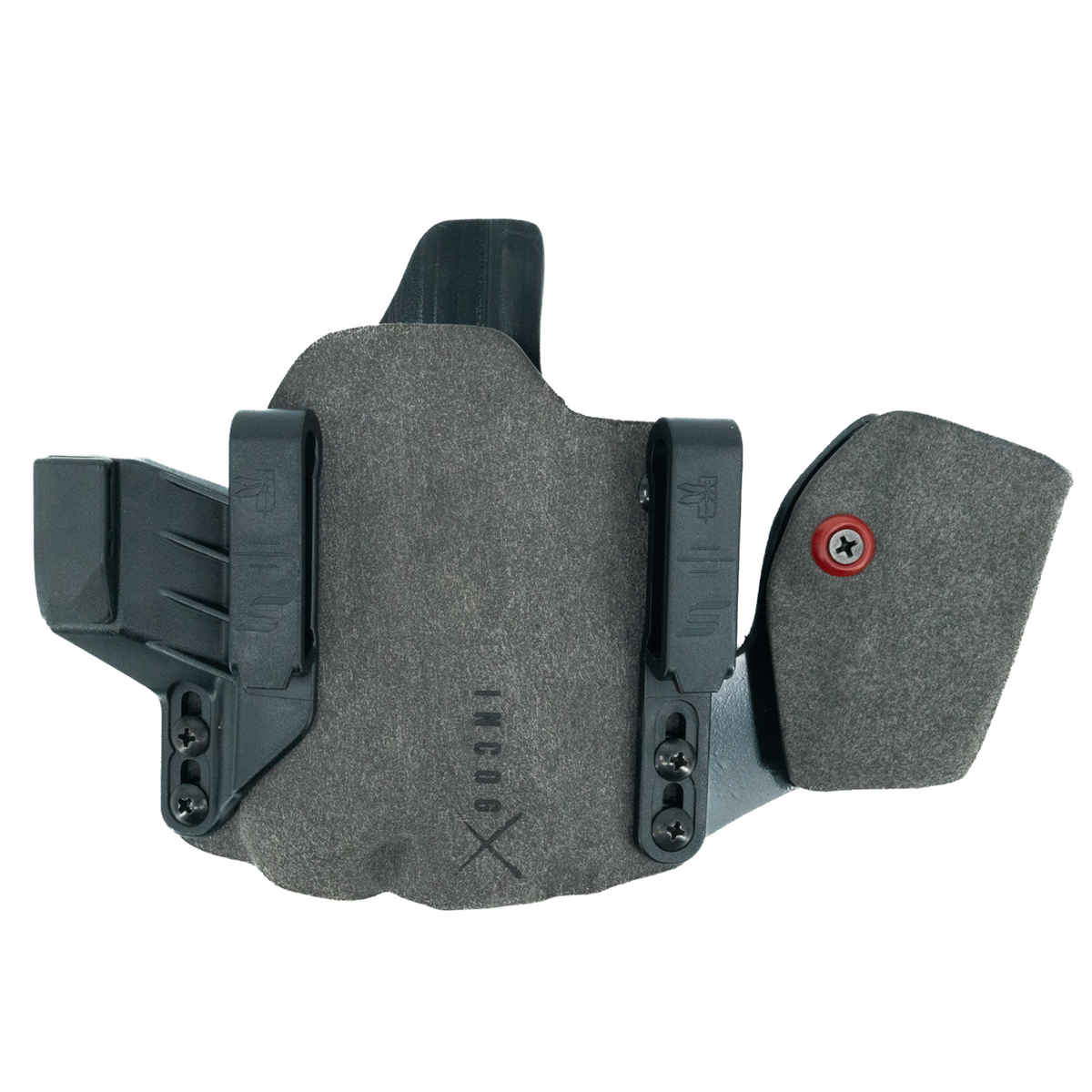 Haley Strategic Incog X Holster - FN Reflex XL/MRD — Grey, Small Light + Mag Caddy Right, product view 3