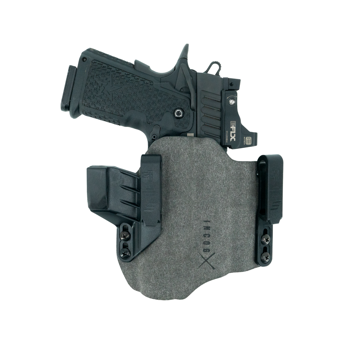 Haley Strategic Incog X Holster - Staccato CS/C2/P — Grey, C2/P Large Light Right, product view 1