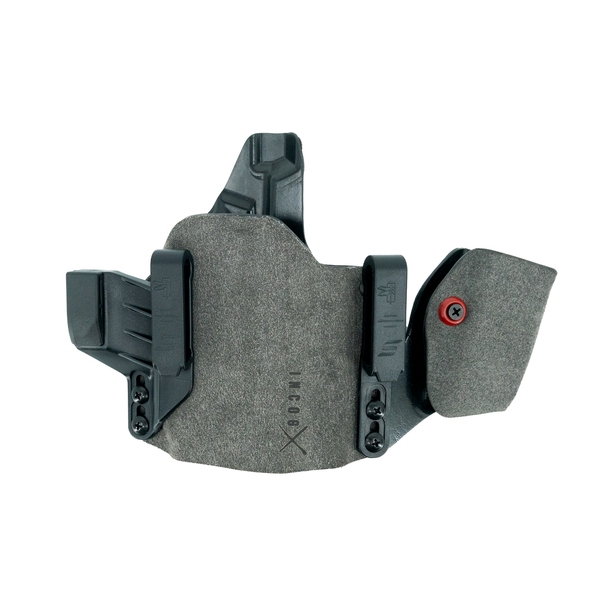 Haley Strategic Incog X Holster - Staccato CS/C2/P — Grey, Small Light + Mag Caddy Right, product view 2