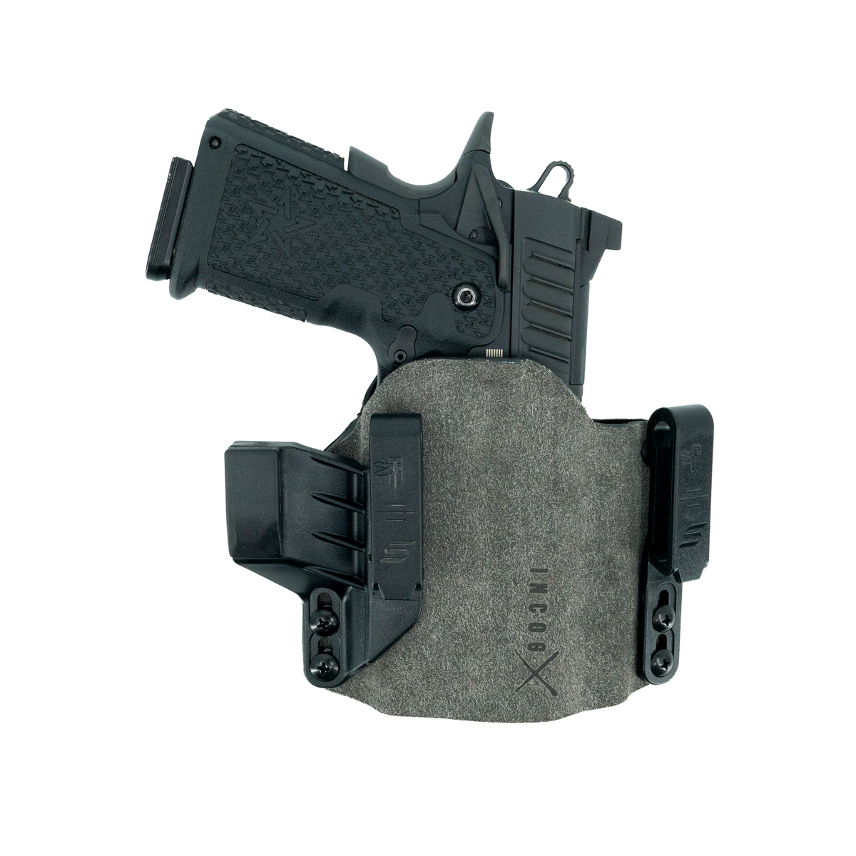 Haley Strategic Incog X Holster - Staccato CS/C2/P — Grey, Small Light Right, product view 10