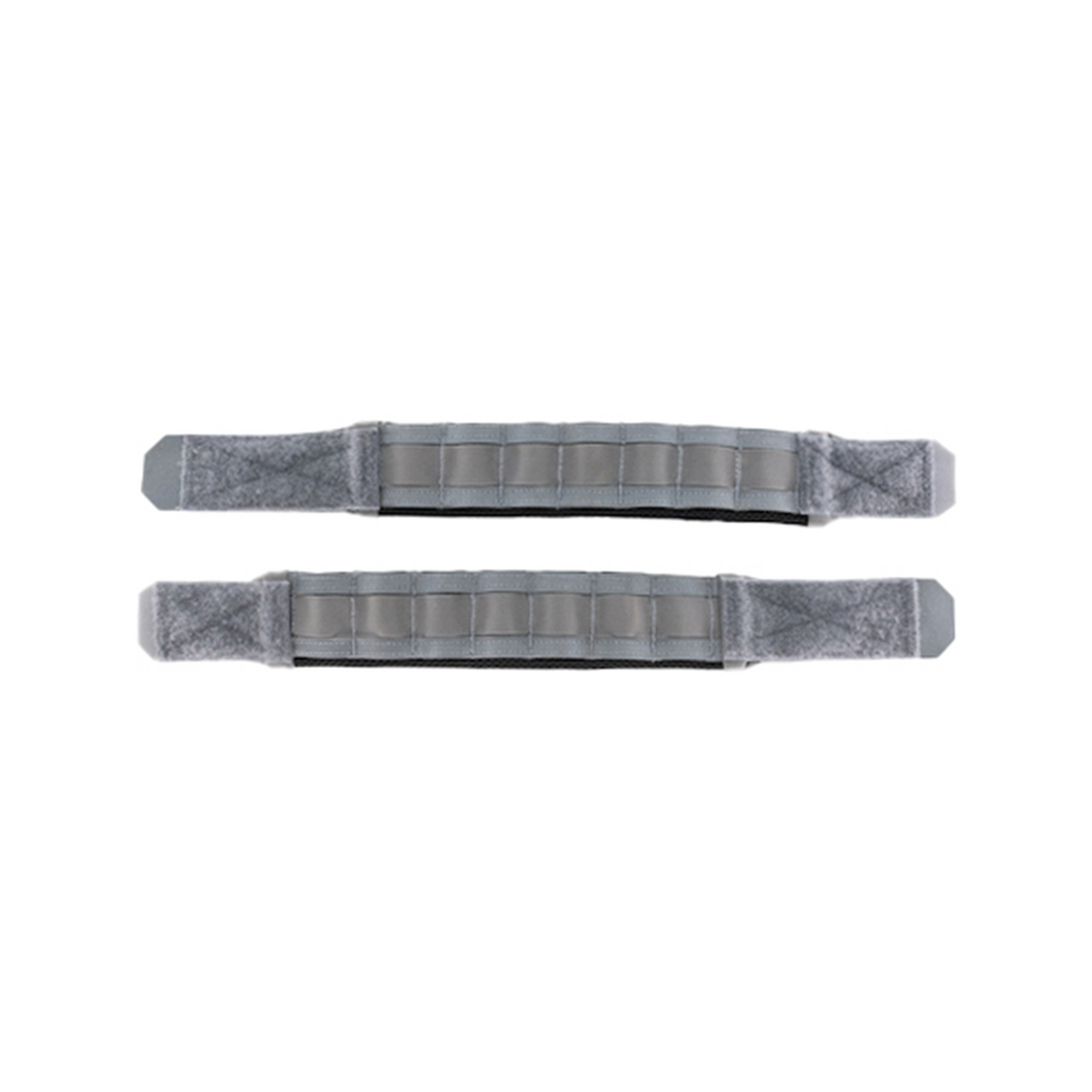 Haley Strategic Thorax Chicken Strap Pair — Grey, product view 1
