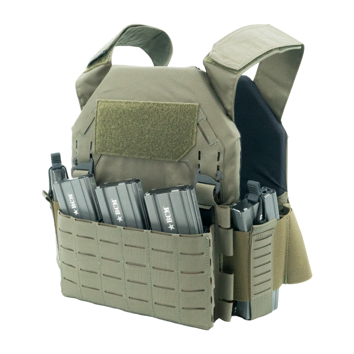 Haley Strategic Thorax Incog Plate Bags — Ranger Green, product view 7