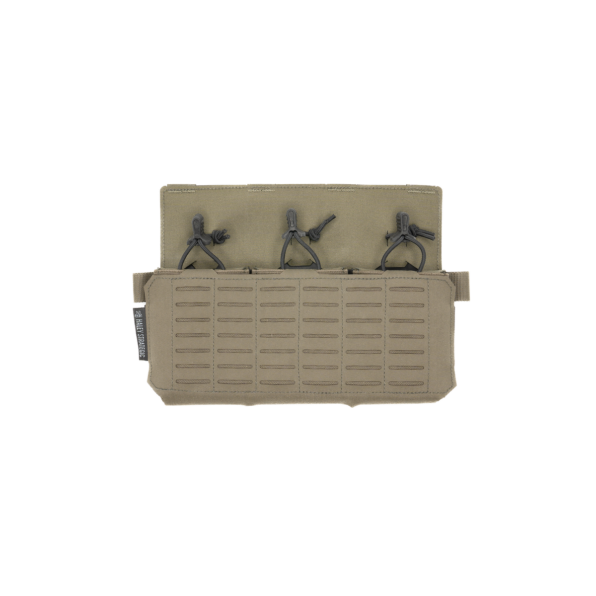 Haley Strategic TRMP Auxiliary MOLLE Panel — Ranger Green, product view 2