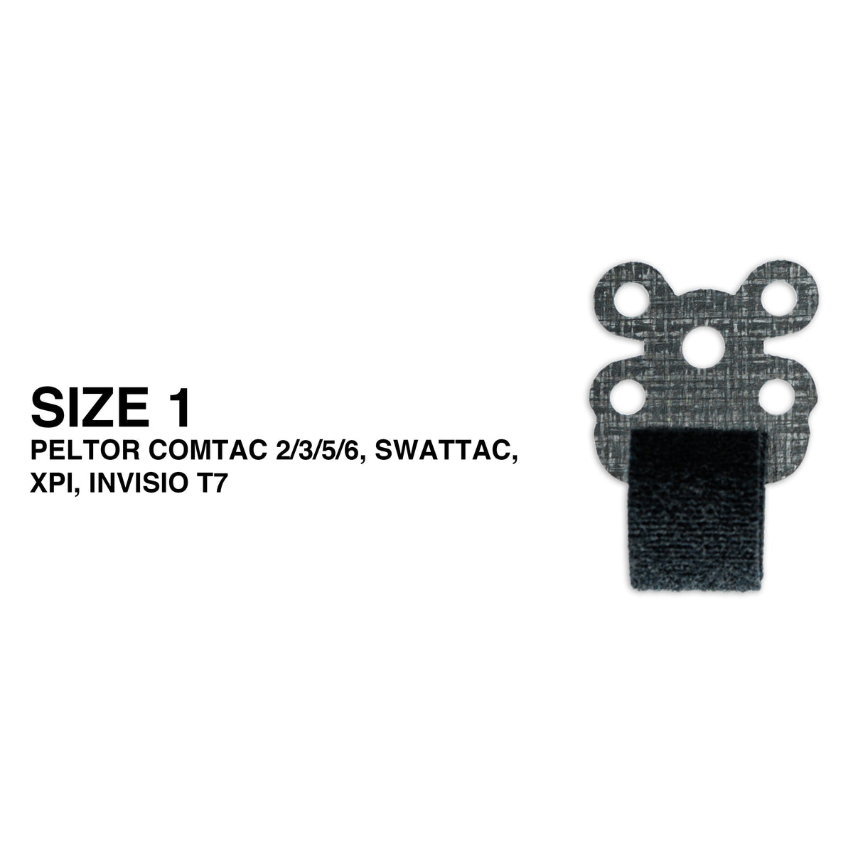 AXL Advanced RAC Link Downlead Retainer – Size 1 – Black