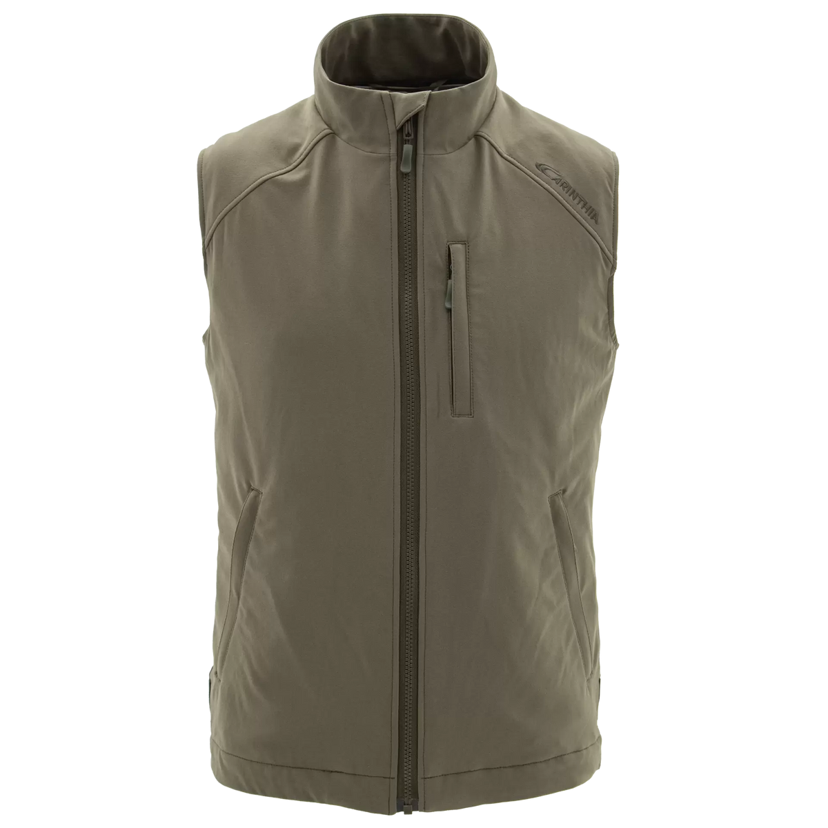 Carinthia Loftshell Climate Vest — Olive