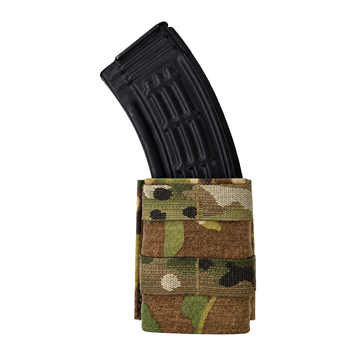 Esstac 7.62 AK Single KYWI Midlength - Multicam / Webbing - colour illustration based on Esstac manufacturer photograph #color_multicam
