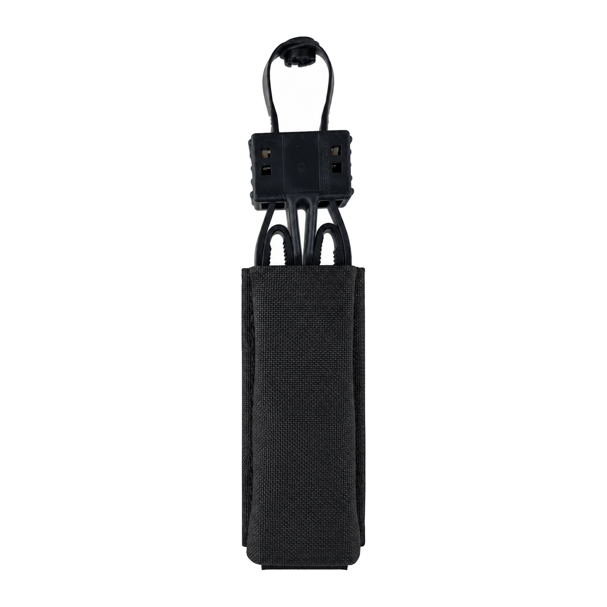 Esstac Cobra Cuff Single KYWI Pouch - Black - colour illustration based on Esstac manufacturer photograph