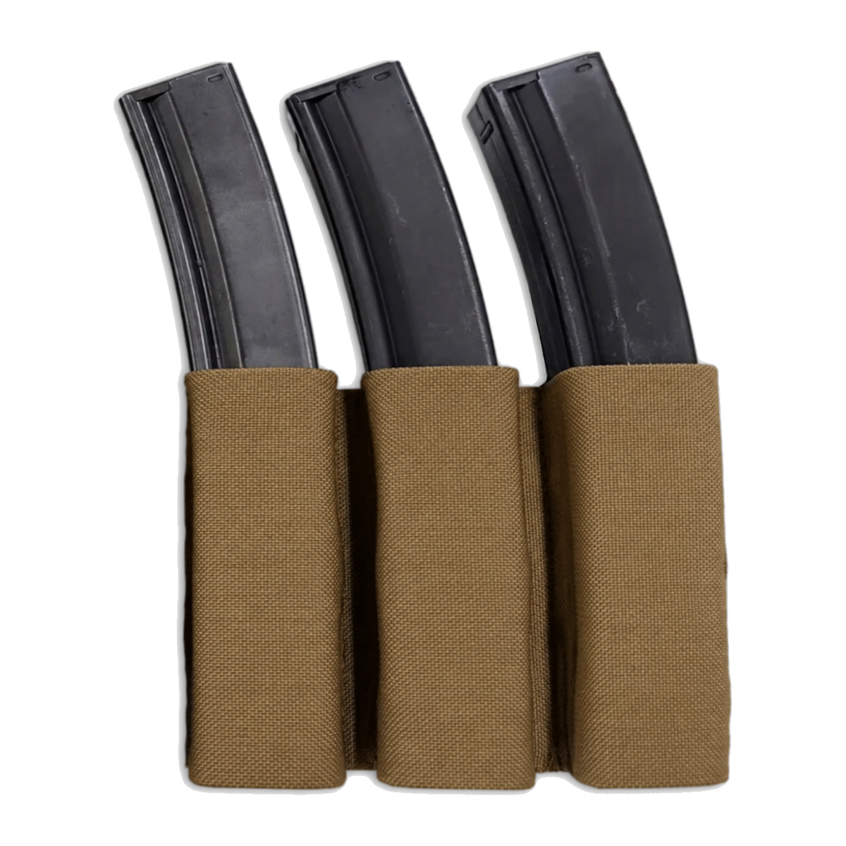 Esstac MP5 B&T Triple GAP Shorty KYWI Pouch - Coyote Brown - AI colour illustration based on existing product photograph
