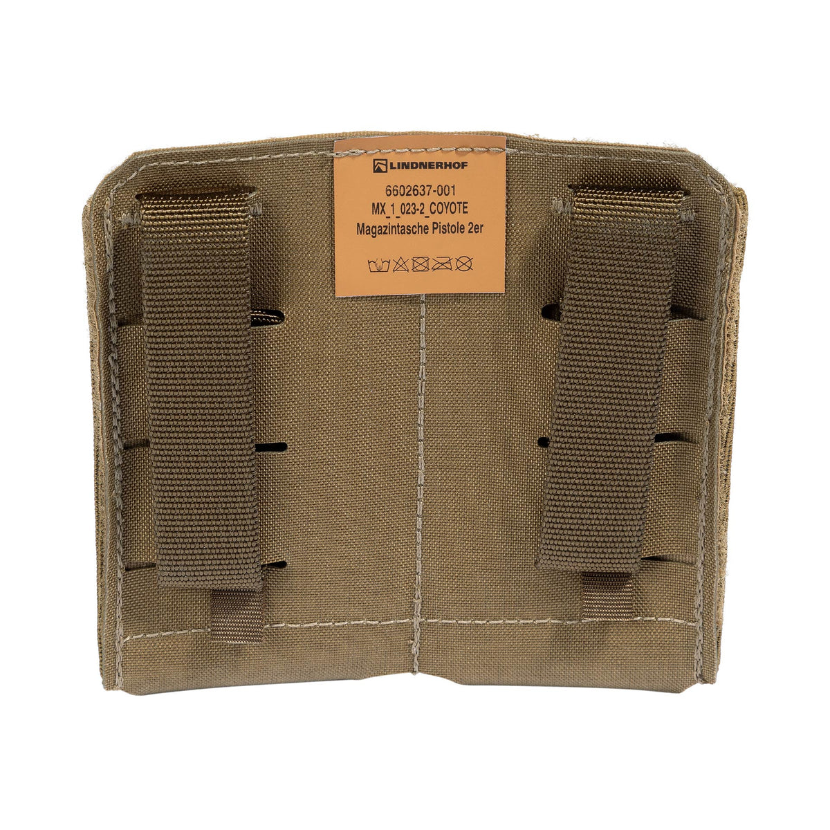 Lindnerhof Taktik Low-Profile Double Pistol Magazine Pouch MX023-2
