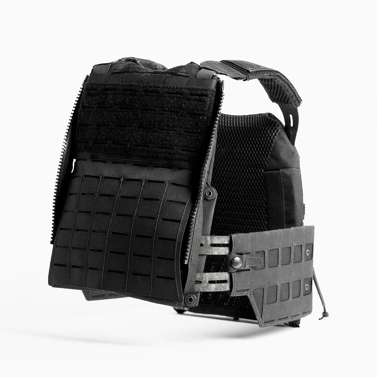 Spiritus Systems LV-120 Plate Carrier Kit in Black – Dreiviertelansicht von hinten #color_black