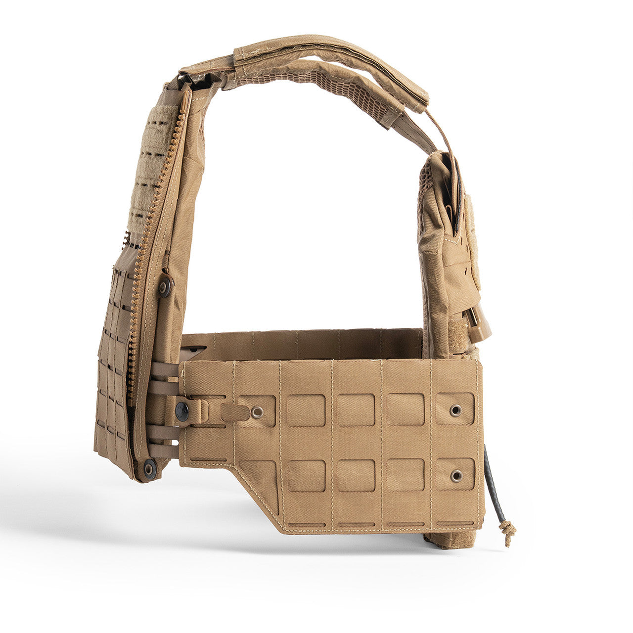 Spiritus Systems LV-120 Plate Carrier Kit in Coyote Brown – Seitenansicht #color_coyote brown