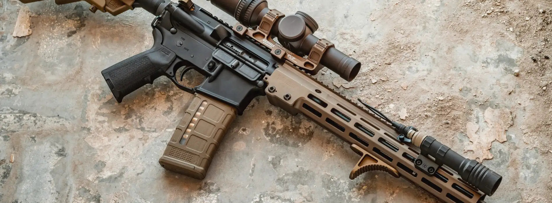 True North Concepts GripStop Standard M-LOK en aluminium