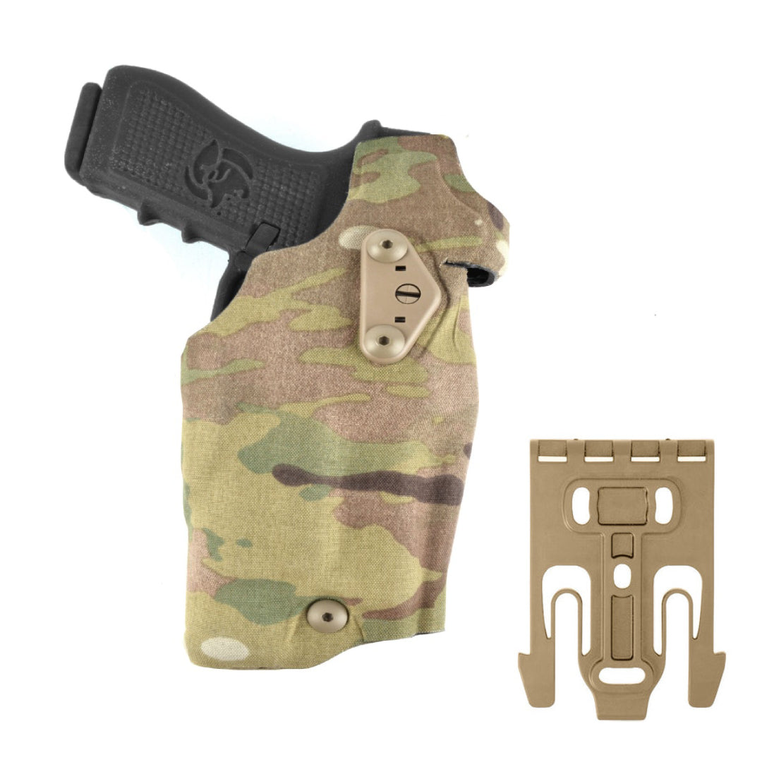 Safariland 6354DO ALS Optic Tactical Holster for Glock 17/22 with Red Dot and Surefire, Multicam