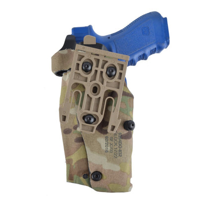 Safariland 6354DO ALS Optic Tactical Holster for Glock 17/22 with Red Dot and Surefire, Multicam