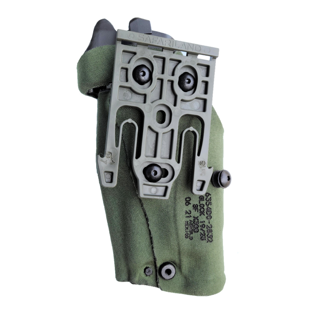 Safariland 6354DO ALS Optic Tactical Holster for Glock 17/22 with Red Dot and Surefire, Camo Green