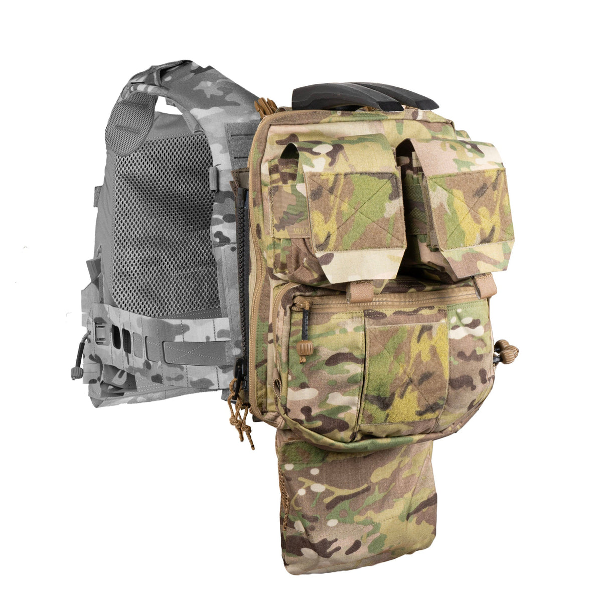 PLATATAC ASAD Back Panel Operator Sustainment – Multicam detail