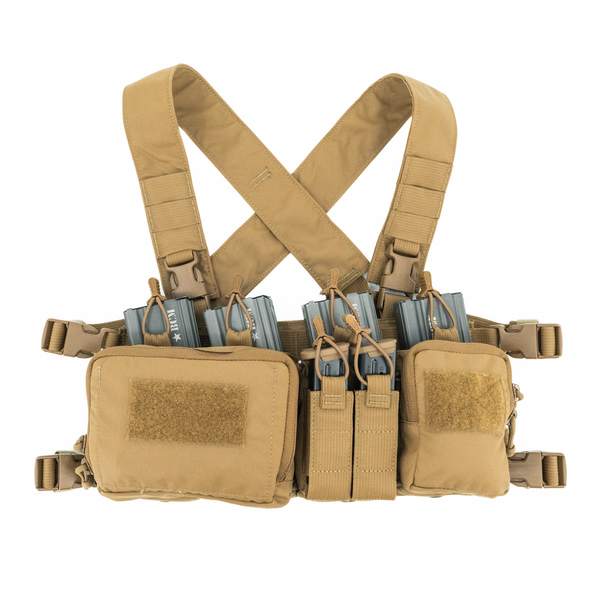 Haley Strategic D3CRH Heavy Chest Rig — Coyote Brown, product view 4