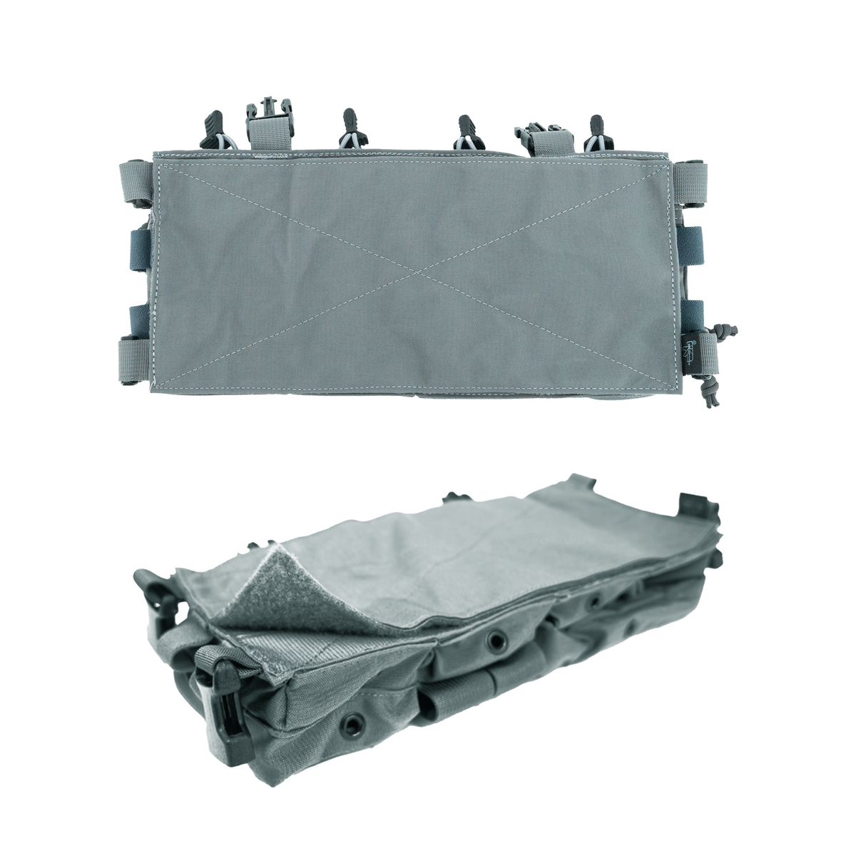 Haley Strategic D3CRH Heavy Chest Rig — Grey, product view 2