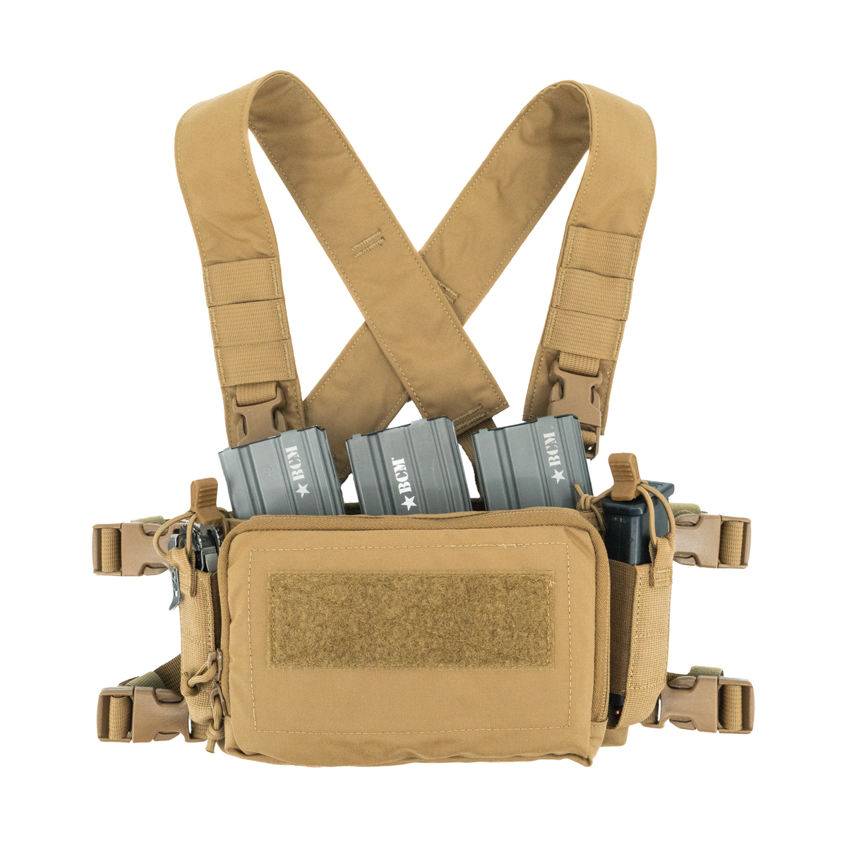Haley Strategic D3CRM Micro Chest Rig — Coyote Brown, product view 4