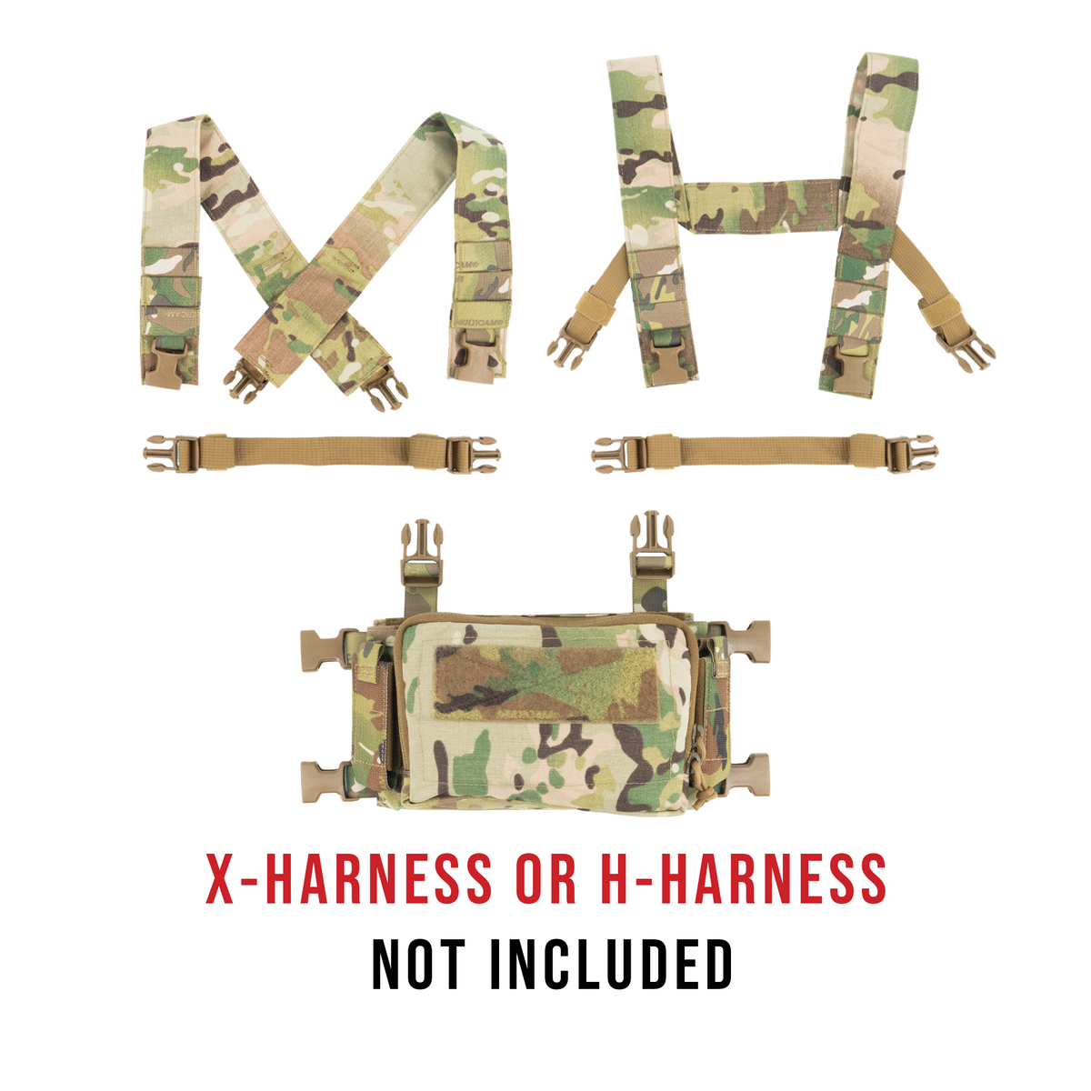 Haley Strategic D3CRM Micro Chest Rig — Multicam, product view 2 #color_multicam