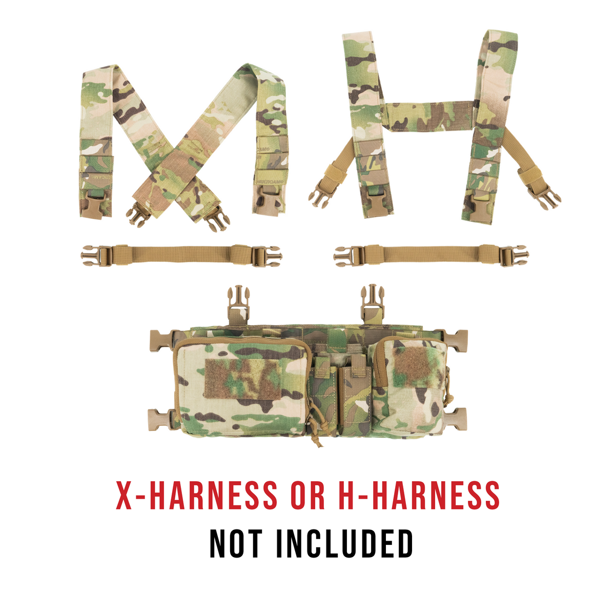 Haley Strategic D3CRX X Chest Rig — Multicam, product view 2 #color_multicam