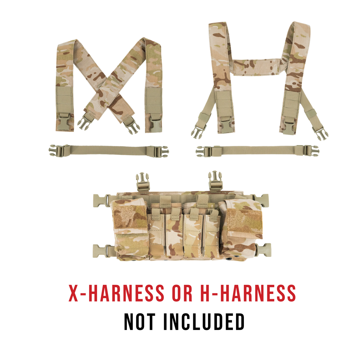 Haley Strategic D3CRX X Chest Rig — Multicam Arid, product view 2