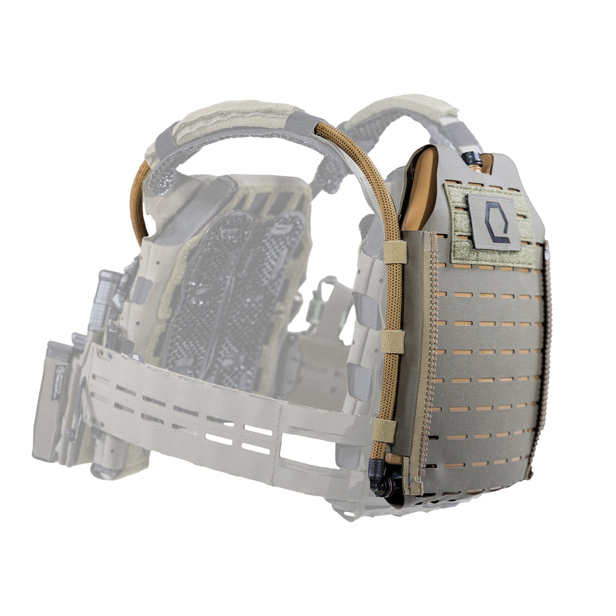 Qore Performance ICEPLATE MOLLE Back Panel Combo — 6