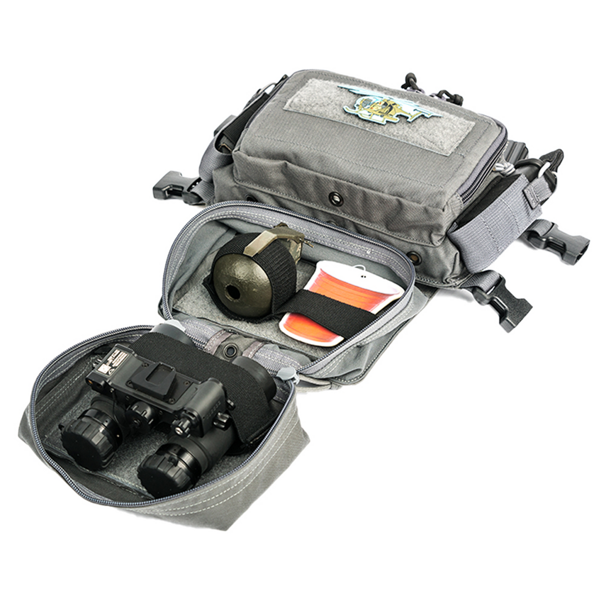 Haley Strategic Multi-Mission Hanger — Grey, product view 3