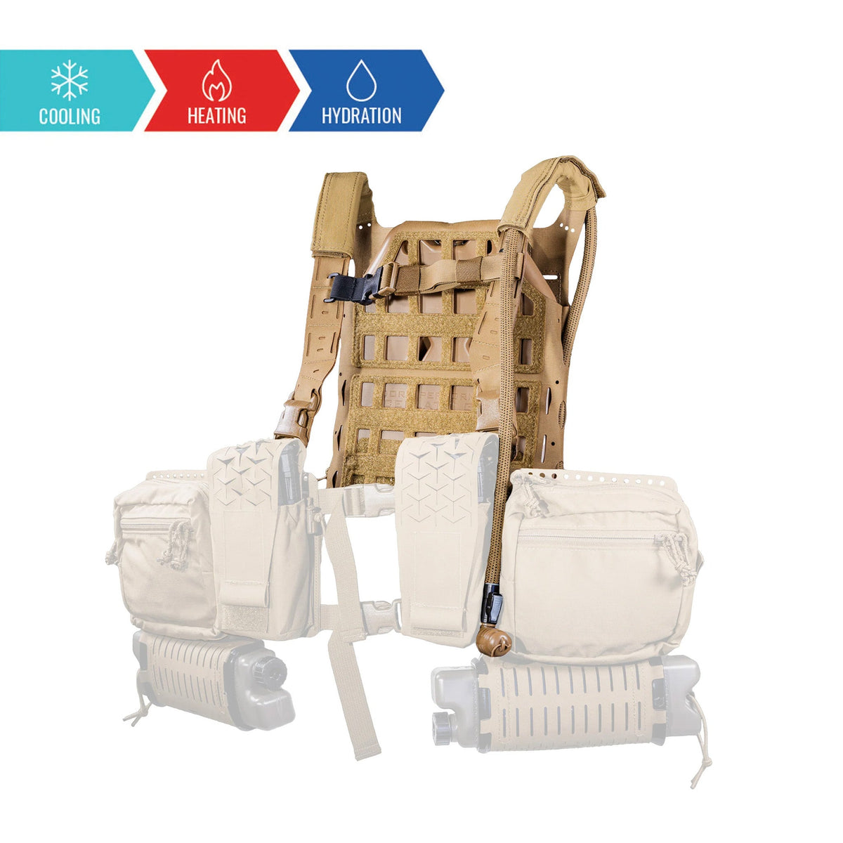 Qore Performance ICEPLATE Hydration Backpack Gen 3