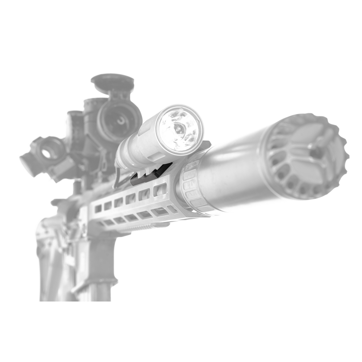 Haley Strategic Thorntail X M-LOK Inline Light Mount — Black, product view 5