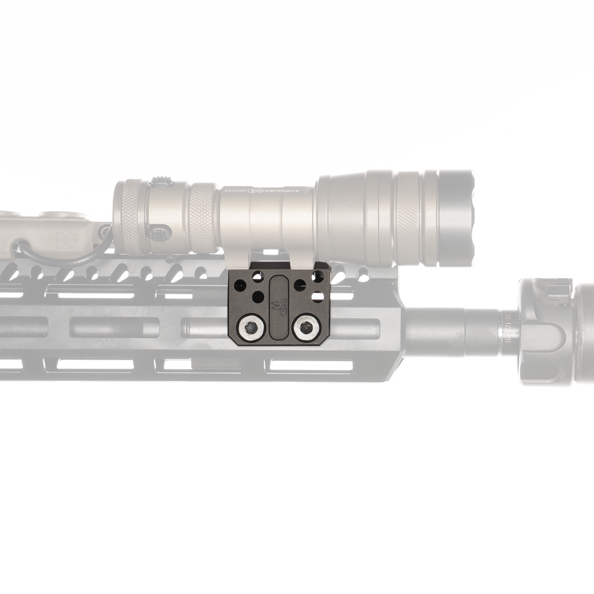 Haley Strategic Thorntail X M-LOK Offset Light Mount — Black, product view 4