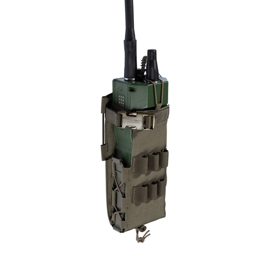 Lindnerhof Taktik Multi-Radio Pouch Large MX099, Stone Grey