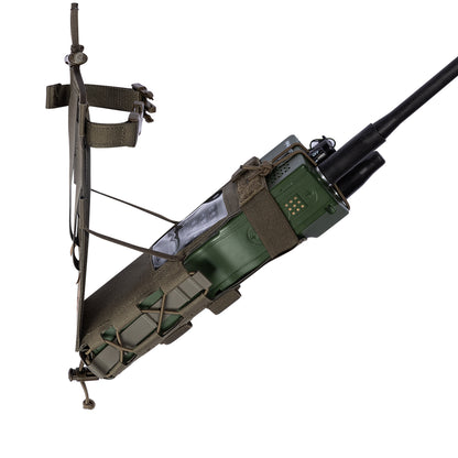 Lindnerhof Taktik Multi-Radio Pouch Large MX099, Stone Grey