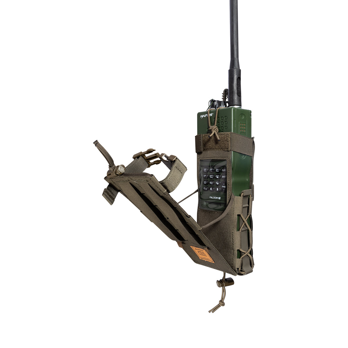 Lindnerhof Taktik Multi-Radio Pouch Large MX099, Stone Grey