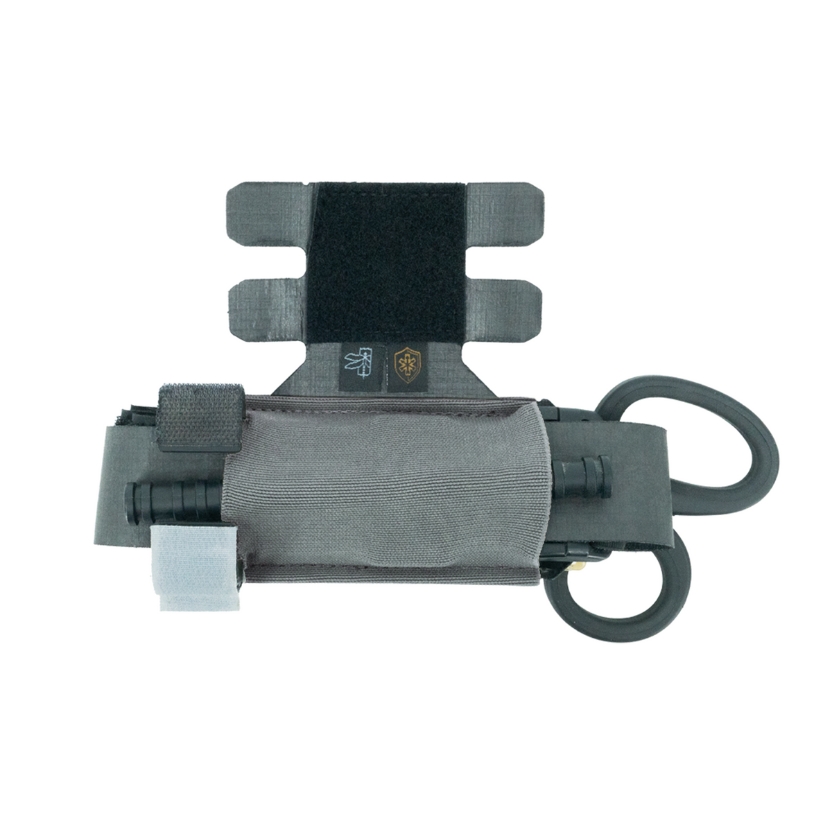 Haley Strategic Tourniquet and Trauma Shear Hanger — Grey, product view 1