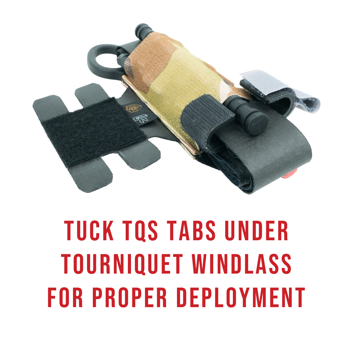 Haley Strategic Tourniquet and Trauma Shear Hanger — Multicam, product view 4