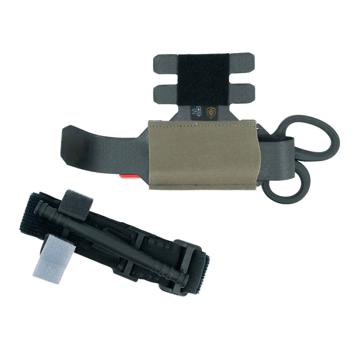 Haley Strategic Tourniquet and Trauma Shear Hanger — Ranger Green, product view 3