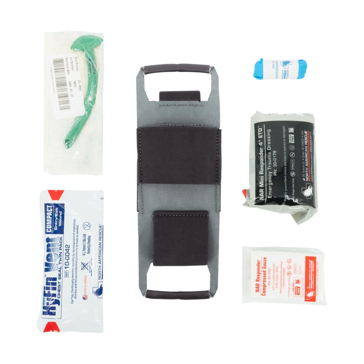 Haley Strategic Improved Trauma Response Kit — Grey, product view 2