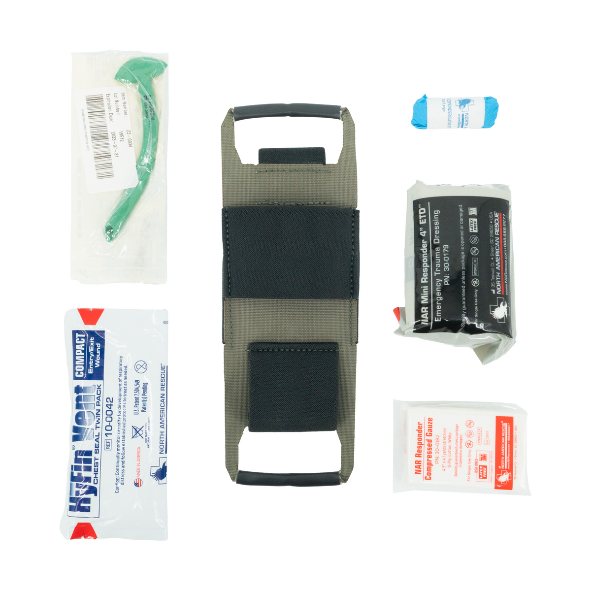 Haley Strategic Improved Trauma Response Kit — Ranger Green, product view 2