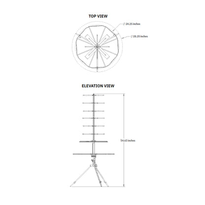 L3 Harris SATCOM MUOS Antenna RF-3081-AT001