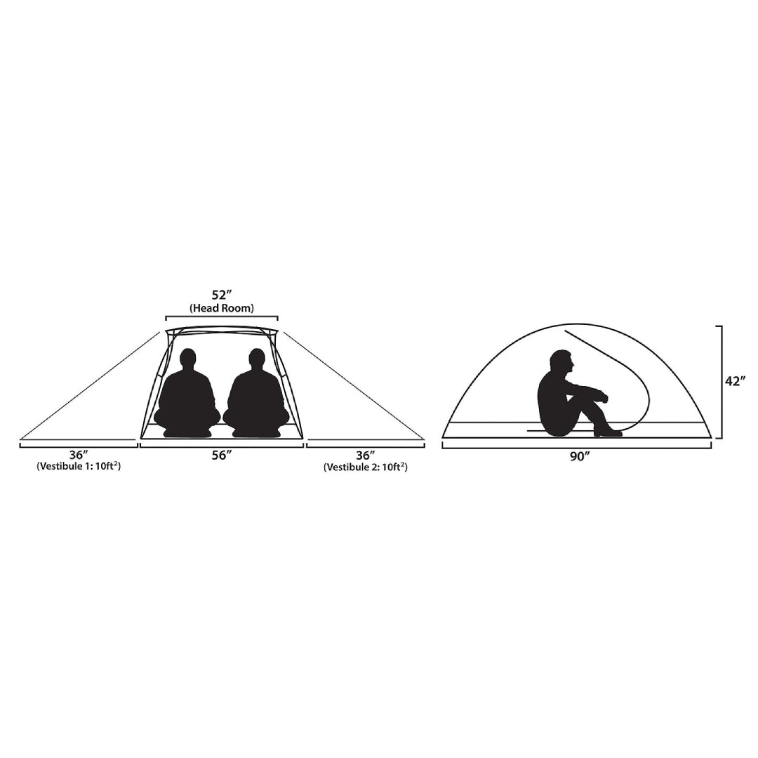 LiteFighter 2 Two Person Tent