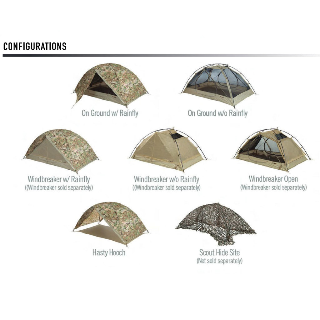 【新品】LITEFIGHTER 2 TWO PERSON TENT 米軍採用 LiteFighter 2 Two Person Tent – LiteFighter