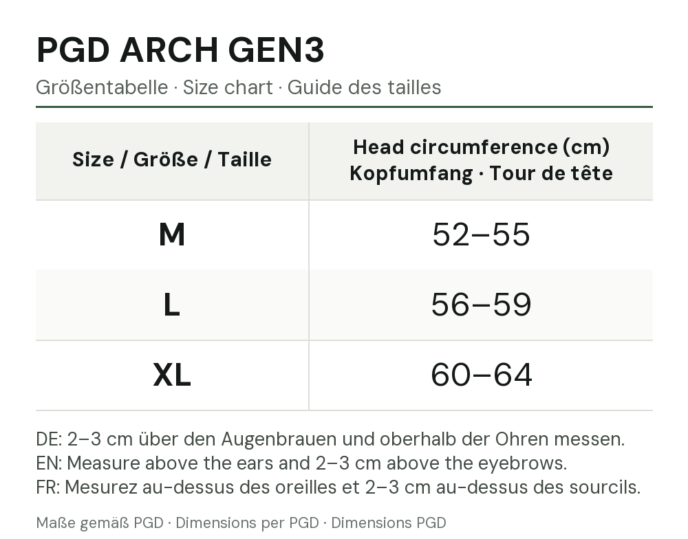 Size guide