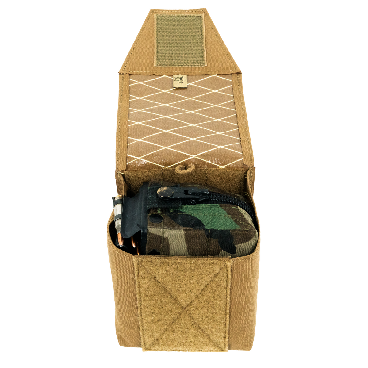 Haley Strategic General Purpose SAW Pouch — Coyote Brown, product view 4