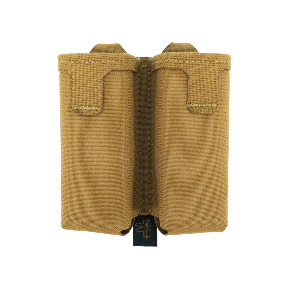 Haley Strategic Double Pistol Mag Pouch — Coyote Brown, product view 1