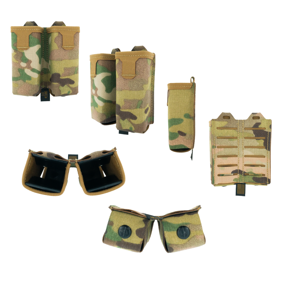 Haley Strategic Double Pistol Mag Pouch — Multicam, product view 11