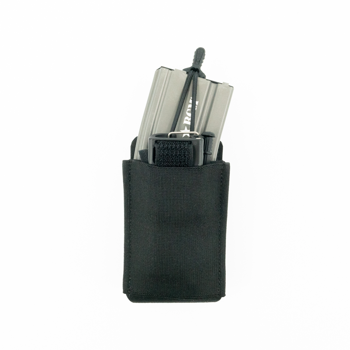 Haley Strategic Single Rifle Mag Pouch — Black, product view 12