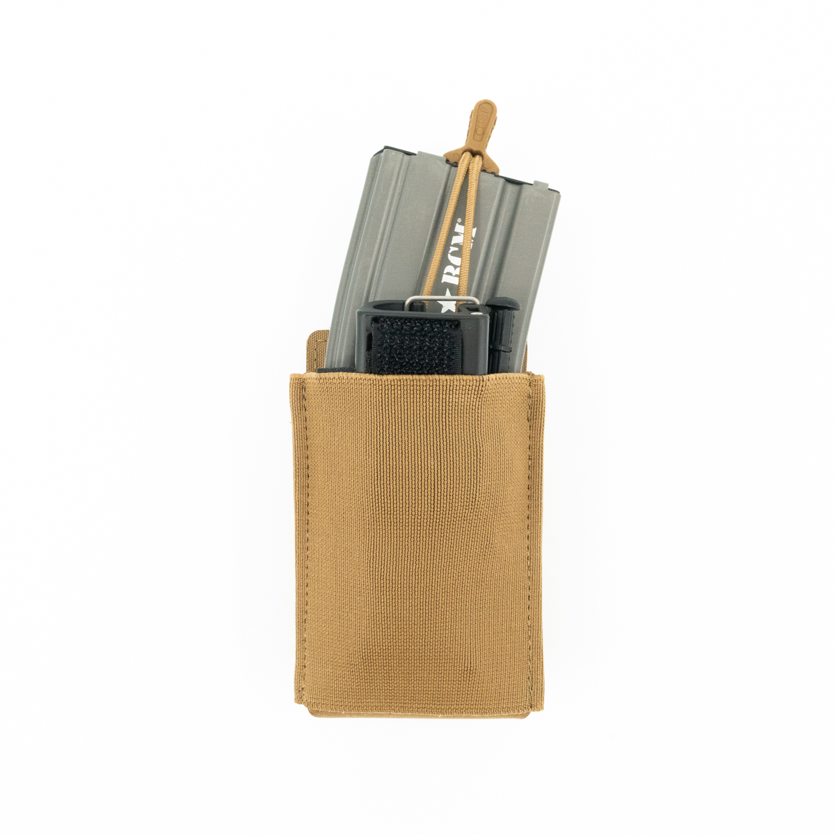 Haley Strategic Single Rifle Mag Pouch — Coyote Brown, product view 13