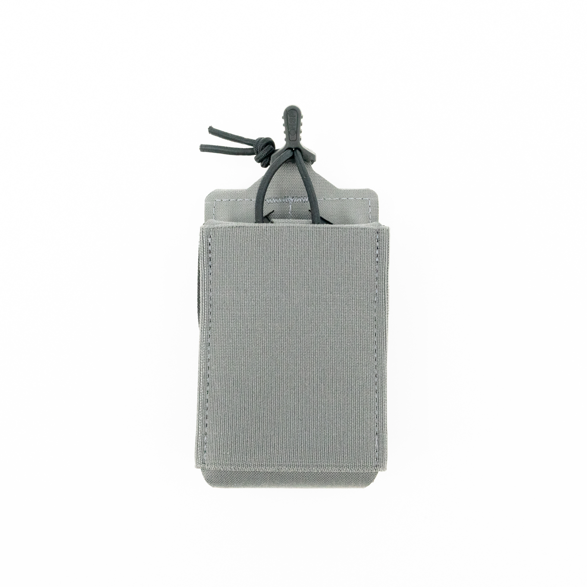Haley Strategic Single Rifle Mag Pouch — Grey, product view 1